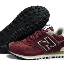 混批品牌运动鞋NB情侣鞋三原色男女复古跑步鞋酒红男鞋ML574VB