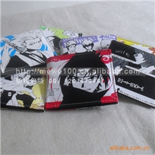 超值优质动漫二折彩印钱包动漫周边店产品必备款式