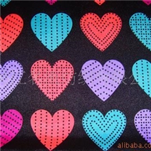 供应有光弹力色丁印花弹力色丁