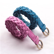 供应新款时尚打结腰带韩版手工编织腰带女士百搭腰链裙带（图）