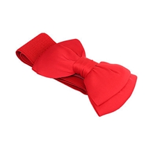 供应百搭时尚雪纺大红蝴蝶结腰封2013新款夏季女士腰带韩配腰饰