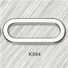 海斌服料K5943.2CM椭圆方扣二档扣厂家直销箱包服装配件