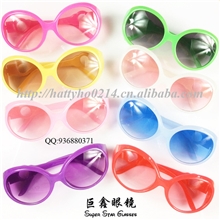 外贸款韩版糖果色儿童太阳镜可爱时尚外贸原单8色圆框宝宝眼镜UV4