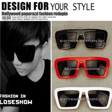 2013潮人欧美复古明星款方框太阳镜男女款墨镜方形太阳眼镜促销