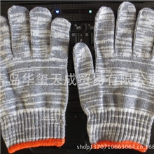 厂家加工直销特价批发劳保防护耐磨灰棉线棉纱生活手套500G加丝