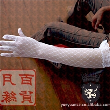 批发长沙手套，蕾丝手套，有指手套，婚礼必备手套ST026