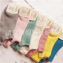 彼得兔船袜，刺绣袜子，卡通袜子