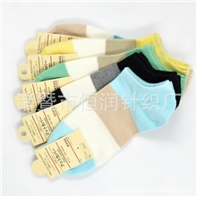春秋款船袜，全棉船袜，时尚船袜