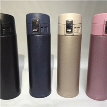 正品500ML不锈钢保温杯不锈钢真空杯保温杯锁扣杯真空随心杯