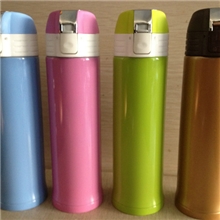 正品300ml双层不锈钢真空保温杯新款真空弹跳杯儿童弹跳杯