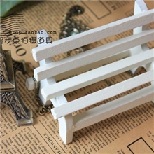 zakka迷你白色公园椅子拍照道具/饰品拍摄/摄影背景