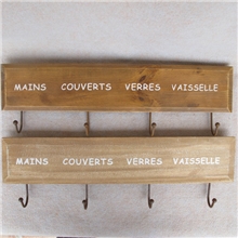 木制挂钩北欧原木ZAKKA风格木质原木壁挂田园衣帽挂可批发