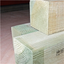 德丽斯100*100mm极品进口樟子松深度防腐木地板葡萄架防腐木