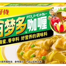 供应好侍咖喱块百梦多咖喱日式咖喱饭咖喱调味料微辣2号100g