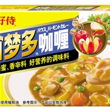 供应好侍咖喱块百梦多咖喱日式咖喱饭咖喱调味料辣4号100g