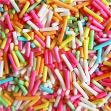 供应彩色朱古力针巧克力彩针烘培原料冰淇淋装饰700g