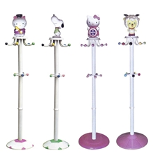 爱尚妮家具儿童卡通衣帽架铝合金挂衣架儿童衣架帽子架子