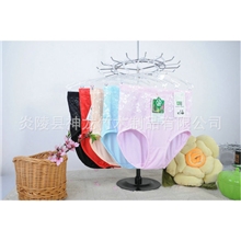 厂家直销竹纤维女士三角内裤高腰收腹内裤8024塑身美体三角内裤