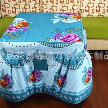 高档纯棉烤火被罩电取暖器罩电火炉罩麻将桌机餐桌布套罩