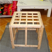 折叠烤火桌全实木烤火架烤火架无油漆环保炕桌