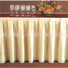 优质供应高质量精美酒店台裙【厂家直销】