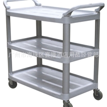 大号多用途三层手推车大号塑料餐车