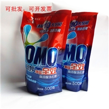 奥妙净蓝全效高浓度无磷中性洗衣液500g超市卖11.5洗衣液