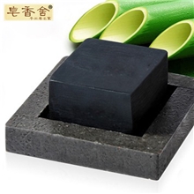 广州厂家直销竹炭手工皂控油去痘去黑头精油皂OEM加工订做