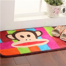 卡通防潮吸水地垫大嘴猴室内垫卡通地垫门垫