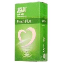 正品高邦清爽水溶避孕套12只安全套