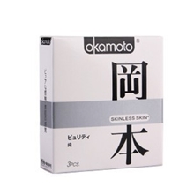 正品冈本纯避孕套3只安全套