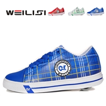 新款威立斯暴走鞋儿童正品单轮手动款滑轮鞋厂家批发高销量