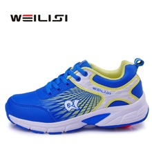 2014新款威立斯暴走鞋批发手动款滑轮鞋男女成人款厂家供应