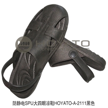 促销新款夏季防静电SPU大四眼凉鞋防静电工鞋无尘室专用品