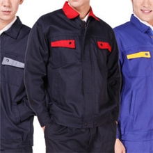 厂家直销工作服建筑工地工作服帆布工程服专业定制工作服