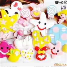 供应儿童纽扣鞋扣鞋花可爱胸针DIY配件