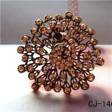 供应蝴蝶项镶钻餐巾圈Napkinring蝴蝶手机壳配件工艺品