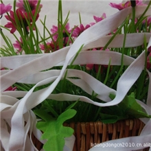 【服饰饰品DIY辅料】弹力包边带压缝带滚边条1cm宽白色现货