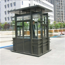 供应铁工艺岗亭金属岗亭保安岗亭门卫岗亭