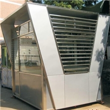 供应铁工艺圆岗亭,造型岗亭，艺术岗亭，高档岗亭定做