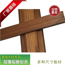 专业生产直销碳化防腐板材花旗松实木地板上海厂家促销