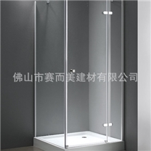 佛山新款简易淋浴房批发，专出口欧洲各国等，亚克力方形淋浴盆