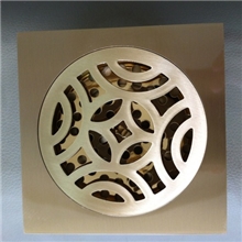 供应昱豪全铜自动防臭地漏(8802)