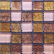 混色23mm金箔马赛克佛山马赛克厂家直销