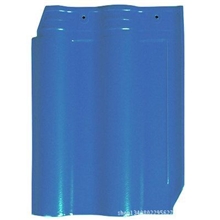 厂家直销：公共建设、办公场所专用海蓝陶瓷连锁瓦、新型瓦片