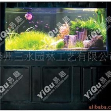 供应易趣生态鱼缸水族箱、生态壁画(图)
