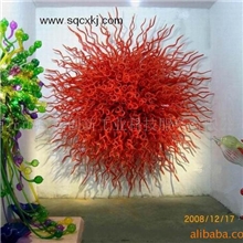 诚招代理加盟酒店灯饰玻璃灯饰好项目吹制艺术玻璃(图)