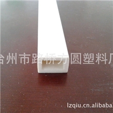 长期批发正方圆塑料管pvc方管15.5*10.5*2.1