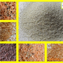 供应建筑涂料用天然彩砂（图）