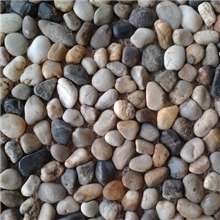 外墙鹅卵石七彩石网贴石